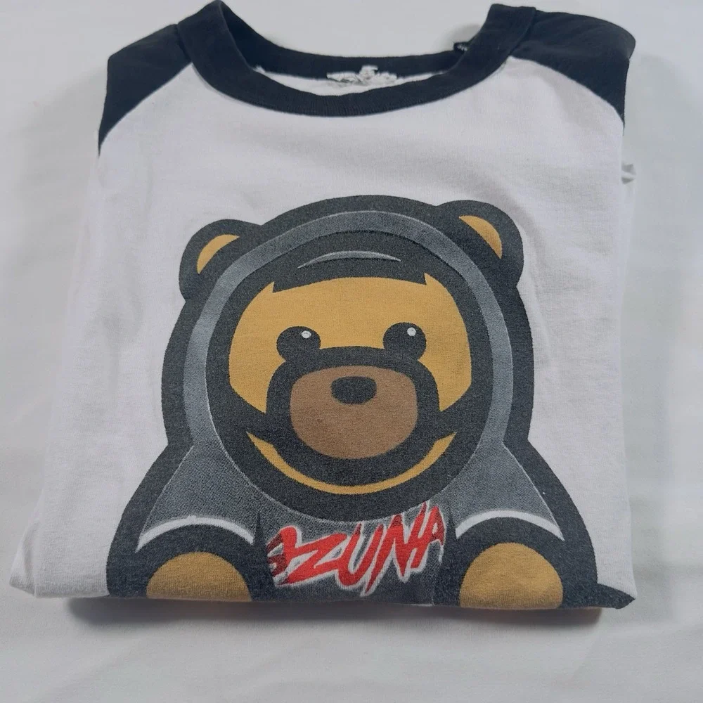 Ozuna T Shirt Men M 3/4 Sleeve Baseball Black 2018 Concert Tour Latin Music